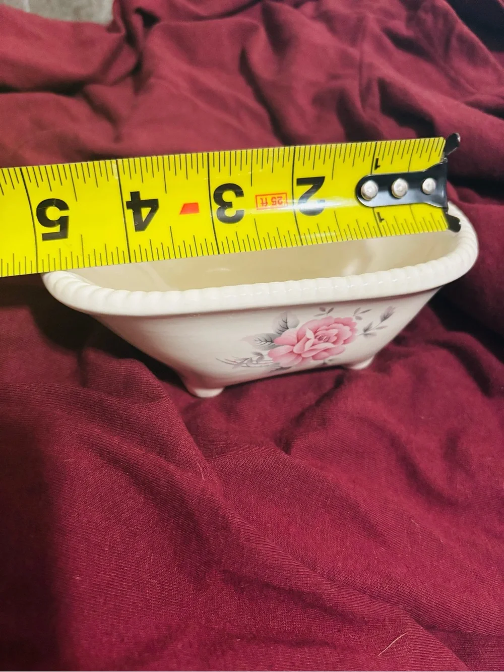 Miniature Bathtub Soap Dish